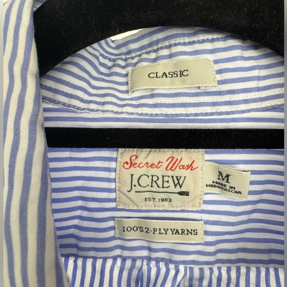 J.Crew Secret Wash Button Down - Picture 3 of 4